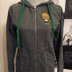 Harajuku Lovers Camp Kawaii Zip-Up Sweatshirt!